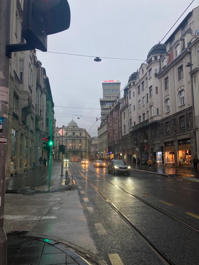 Tidig morgon i Sarajevo